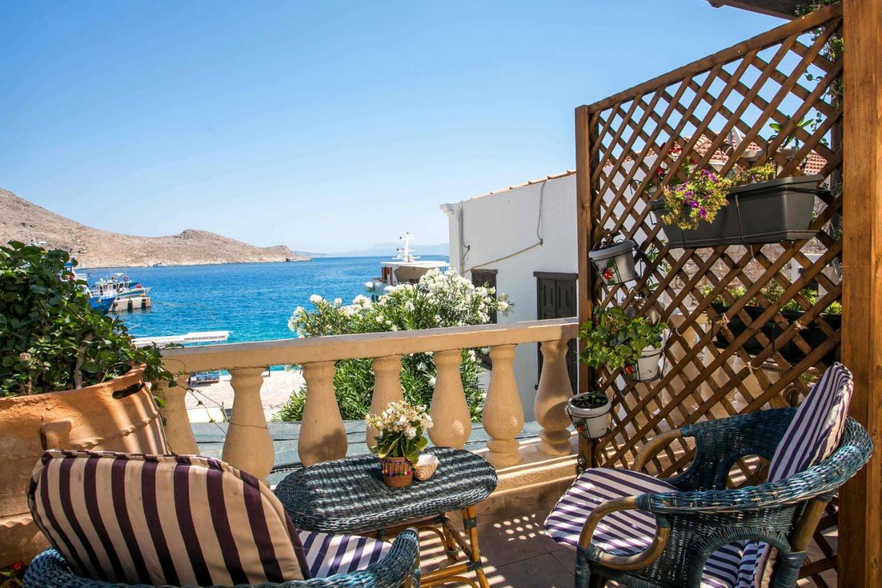 Ferienwohnung Anna'S House Chalki Town Exterior foto
