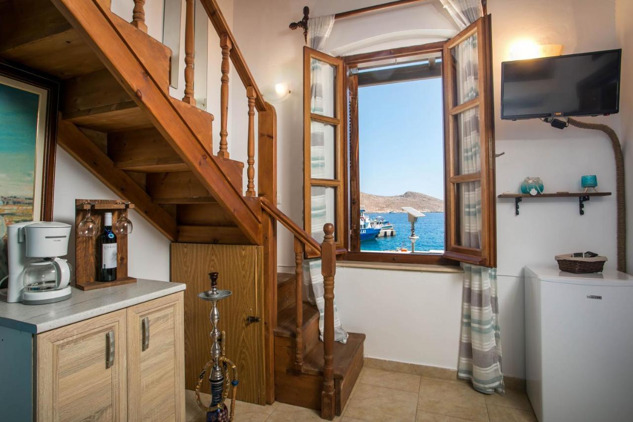Ferienwohnung Anna'S House Chalki Town Exterior foto